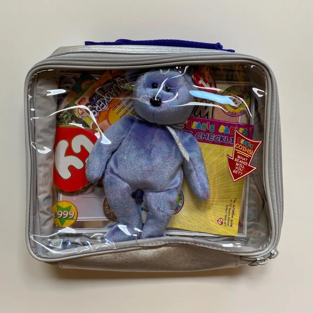 Beanie Babies Collector Kit Official Club Platinum Member Clubby 2 1990s